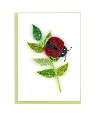Quilling Cards Ladybug Gift Enclosure Card