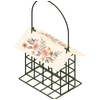 Bradley Caldwell, Inc Metal Suet Feeder with Decorative Roof