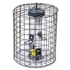 Squirrel-Proof Tube Feeder with Cage & Seed Tray