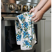 Blueberry Field Tea Towel