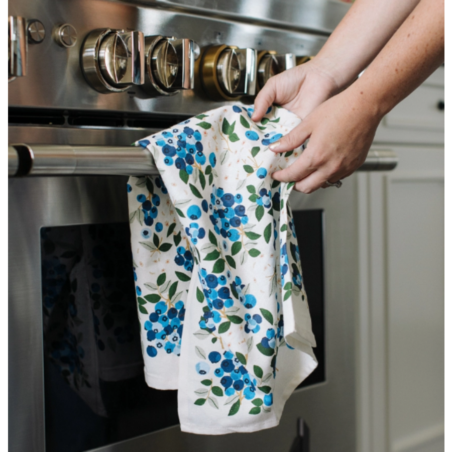 Blueberry Field Tea Towel
