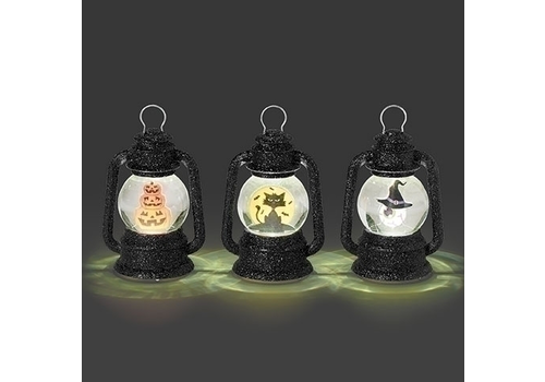  Roman Inc 3" Lighted Halloween Lantern Witch Hat 