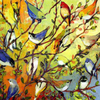 West of the Wind 24x24 Outdoor Art Birds of a Feather