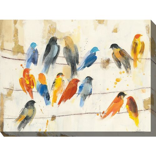 West of the Wind 40x30 Outdoor Art Chitter Chatter   West of the Wind 40x30 Outdoor Art Chitter Chatter