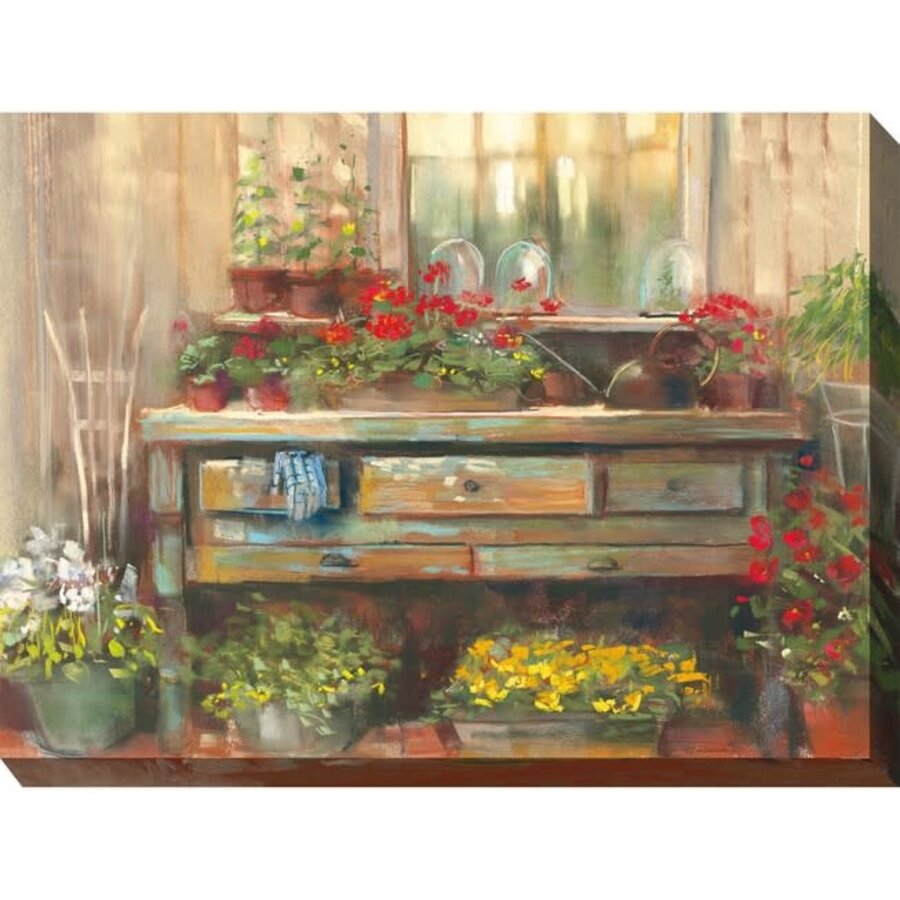 40x30 Outdoor Art Gardener's Retreat