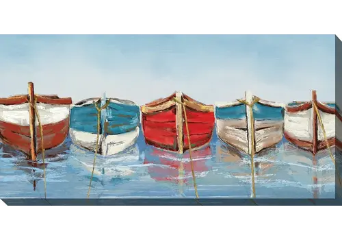 West of the Wind 48x24 Outdoor Art All in a Row   West of the Wind 48x24 Outdoor Art All in a Row