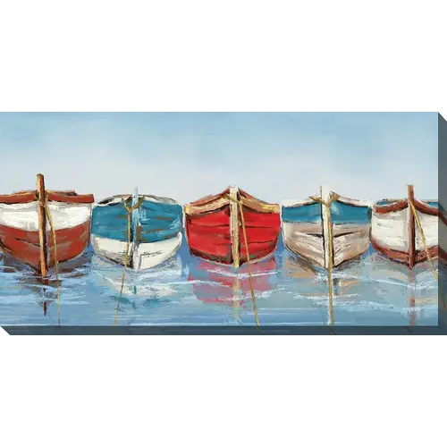 West of the Wind 48x24 Outdoor Art All in a Row   West of the Wind 48x24 Outdoor Art All in a Row