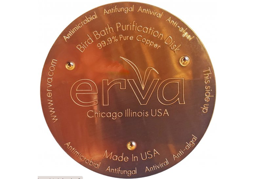  Antimicrobial Copper Bird Bath Purification Disk 