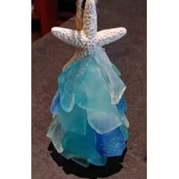 Mini 3D Seaglass Tree Ornament