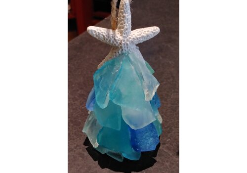  Salty Signs Designs Mini 3D Seaglass Tree Ornament 