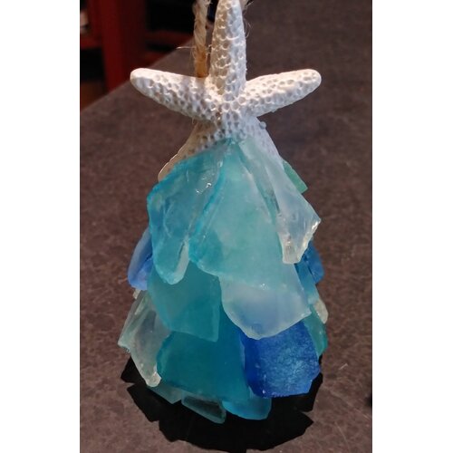  Salty Signs Designs Mini 3D Seaglass Tree Ornament 