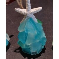 Mini 3D Seaglass Tree Ornament