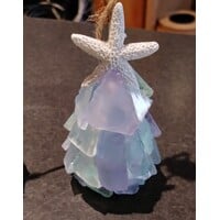 Mini 3D Seaglass Tree Ornament