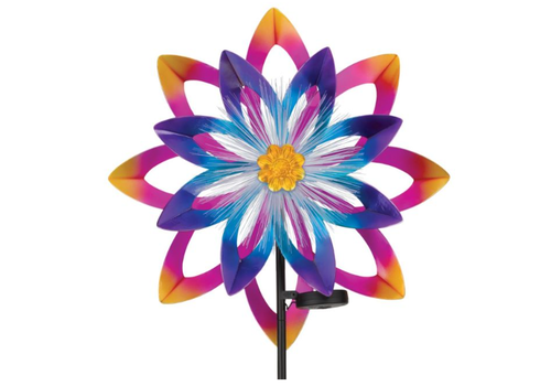  19" Burst Solar Wind Spinner - Flower 