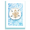 Quilling Cards Sand Dollar Gift Enclosure Card