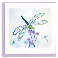 Emperor Dragonfly Quilling Card_