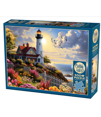 Outset Games & Cobble Hill Puzzles To The Lighthouse 500pc Puzzle