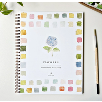 Flowers Watercolor Workbook