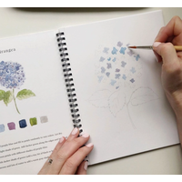 Flowers Watercolor Workbook