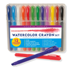 Peter Pauper Press Watercolor Crayon Set