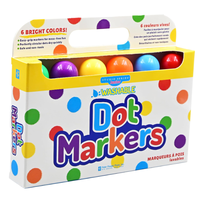 Washable Dot Markers (Set of 6)