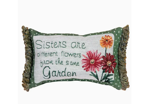 Sisters...From Same Garden Pillow   Sisters...From Same Garden Pillow