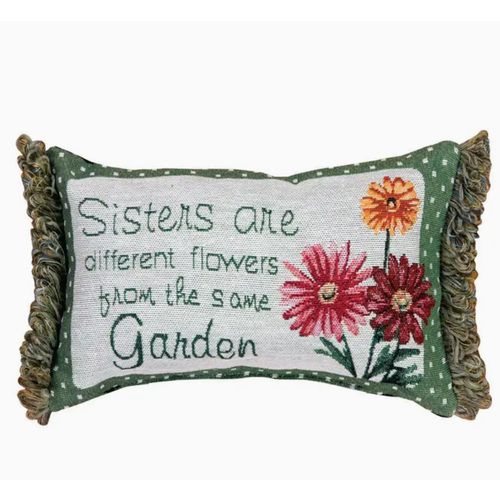  Sisters...From Same Garden Pillow 