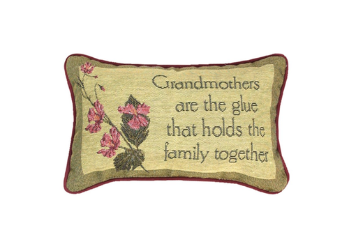 Grandmothers Are The Glue... Pillow   Grandmothers Are The Glue... Pillow