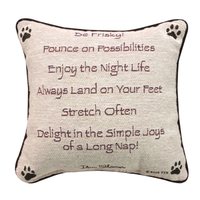 Advice From a Cat Square Pillow