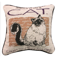 Advice From a Cat Square Pillow