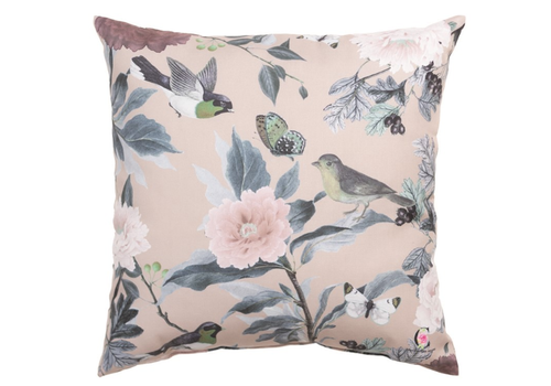 Flutter Pink Climaweave Square Pillow   Flutter Pink Climaweave Square Pillow