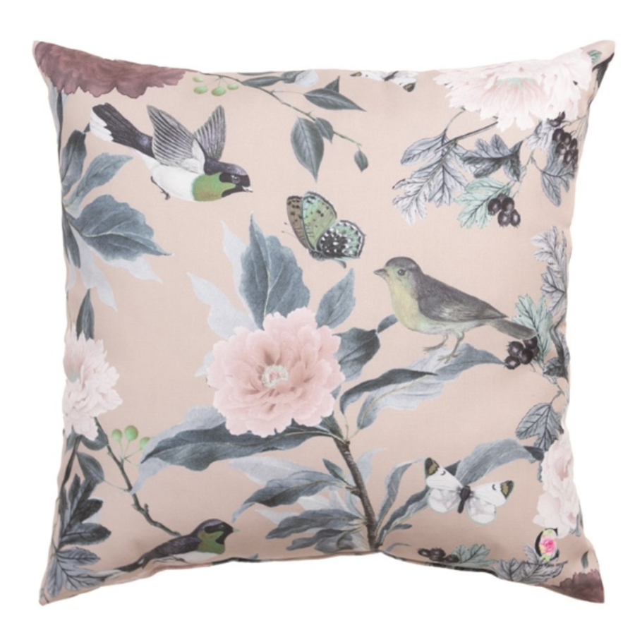 Flutter Pink Climaweave Square Pillow