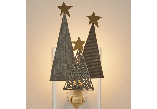  Park Designs Galvanized Trees Night Light 