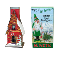 Metal Incense House with Incense