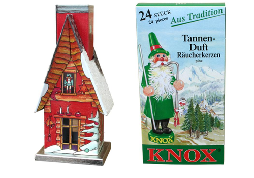  Alexander Taron Metal Incense House with Incense 