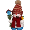 Alexander Taron Snowman with Birdhouse Incense Burner
