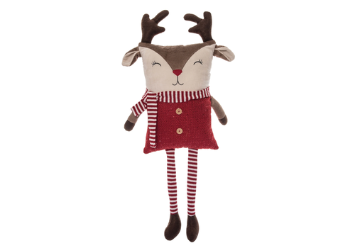  Reindeer Rectangle Pillow 