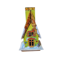 Metal Incense House with Incense