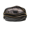 Joy Accessories Vegan Leather Double Zip Sling/Belt Bag