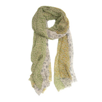 Tri-Floral Scarf