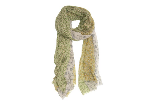  Joy Accessories Tri-Floral Scarf 