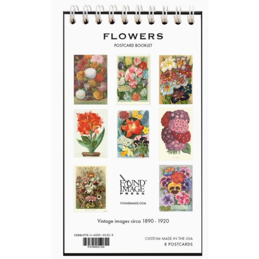 Flowers Postcard Booklet