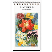 Flowers Postcard Booklet