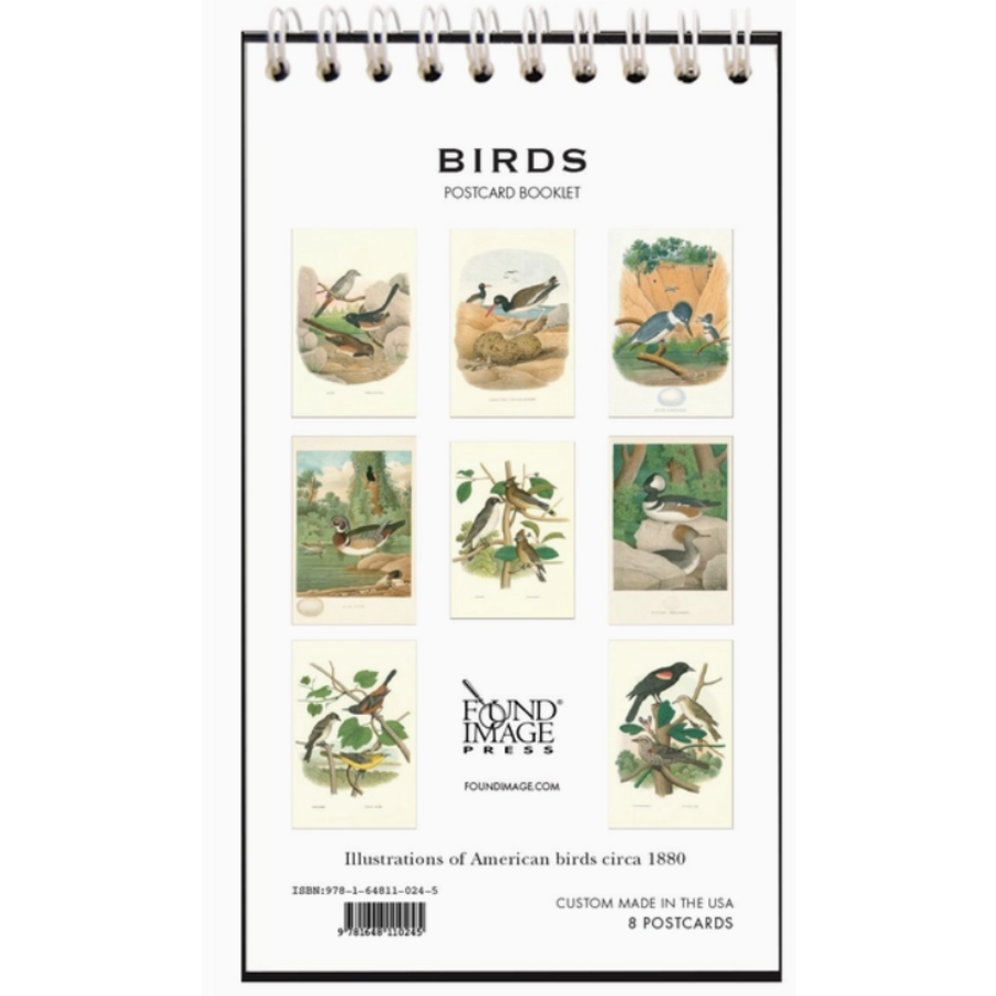 Birds Postcard Booklet