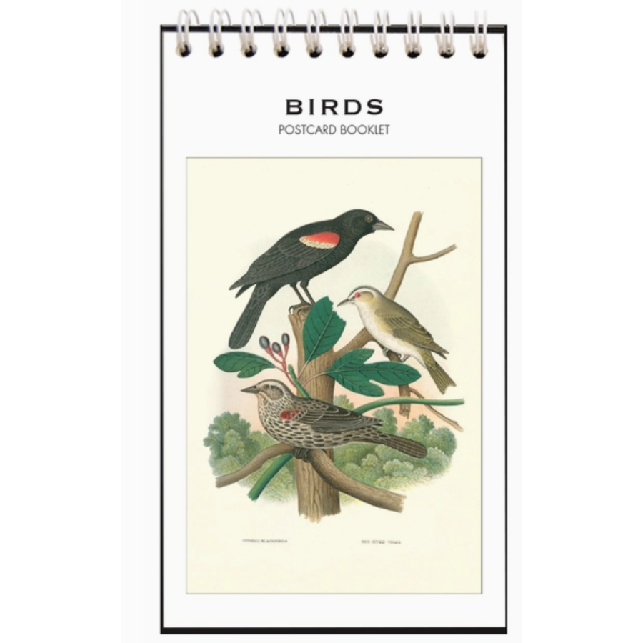 Birds Postcard Booklet