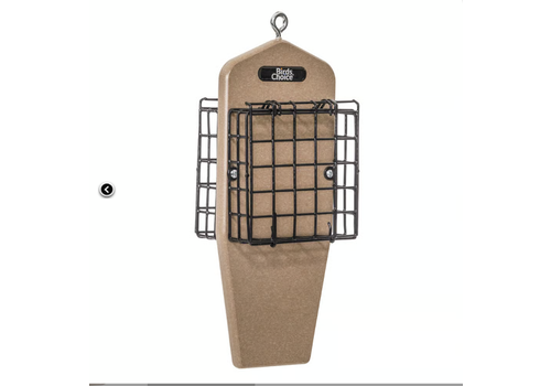  Two Cake Suet Feeder with Tail Prop Taupe 