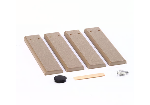  Platform Bird Feeder Leg Set Taupe 