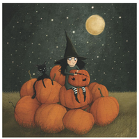 Pumpkin Carving Lunch Napkins