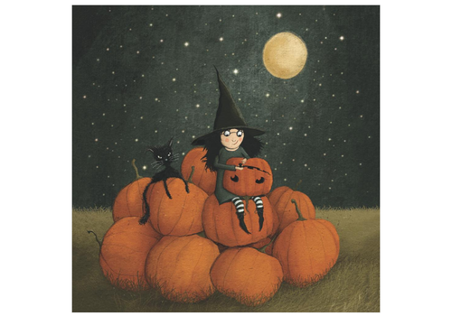  Paper Products Design Pumpkin Carving Lunch Napkins 