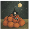 Paper Products Design Pumpkin Carving Beverage Napkins